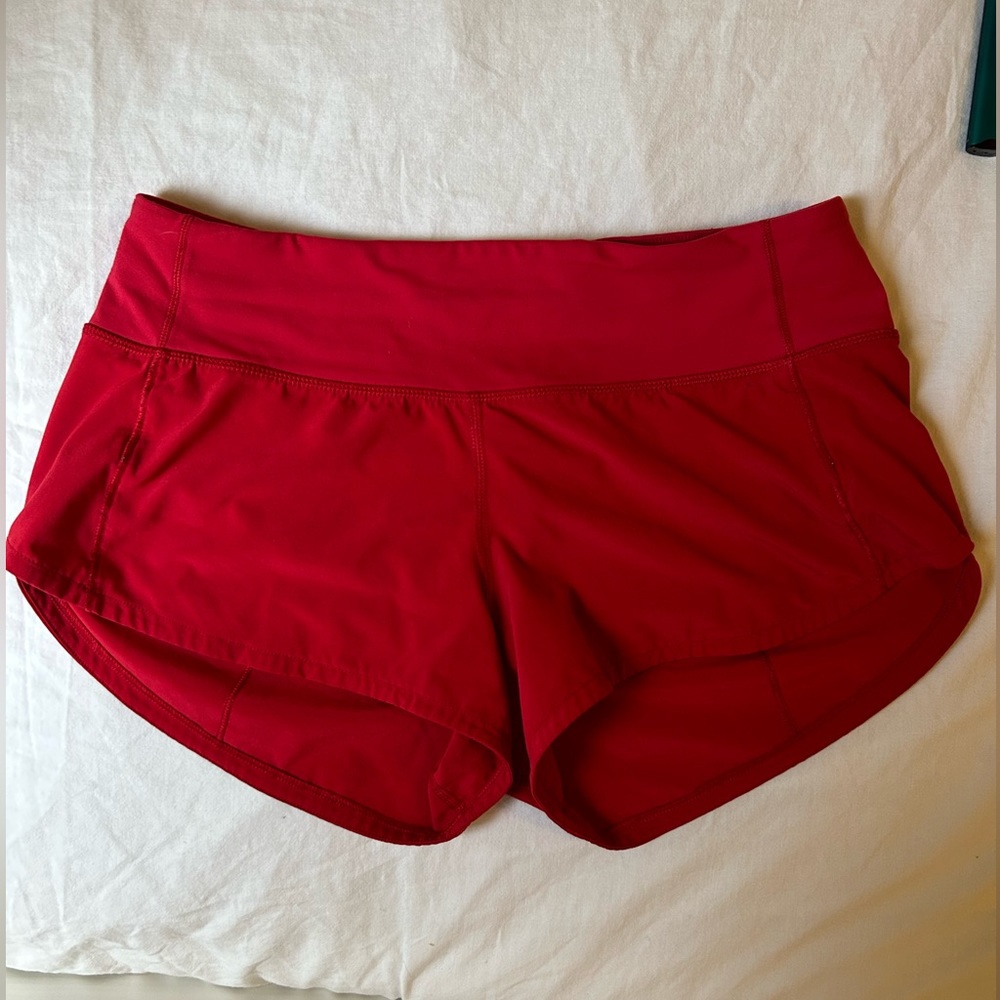 Lululemon speed up shorts 2.5
